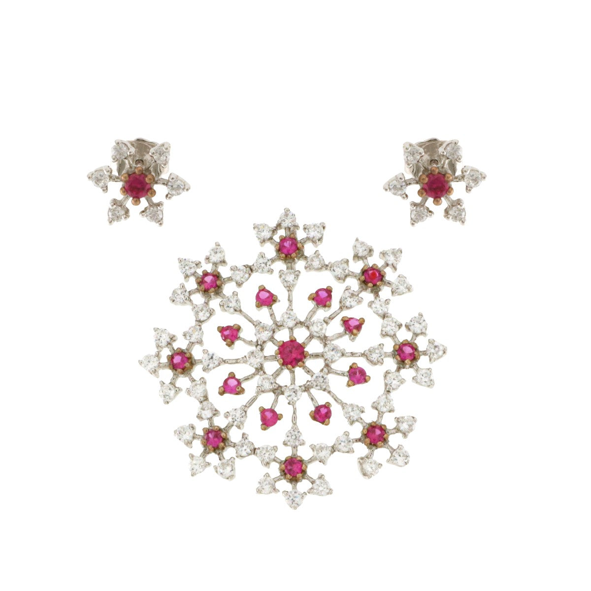 925 Sterling Silver Pendant Set - A119651