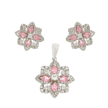 925 Sterling Silver Pendant Set - A119652