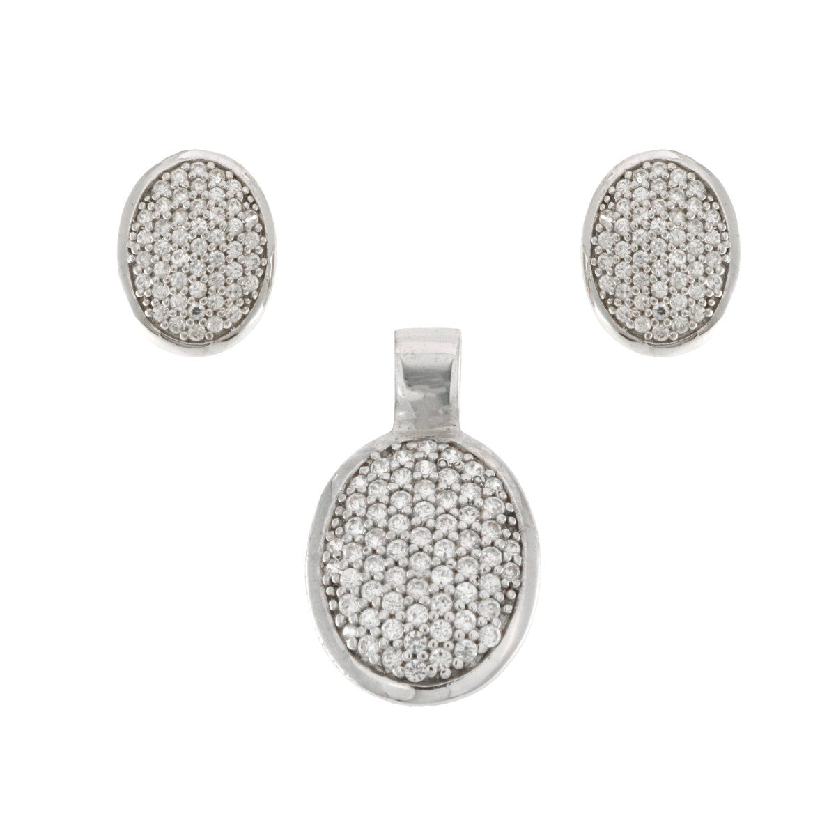 925 Sterling Silver Pendant Set - A119653