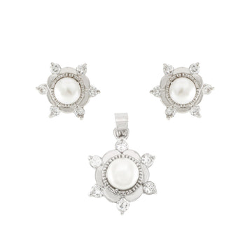 925 Sterling Silver Pendant Set - A119817