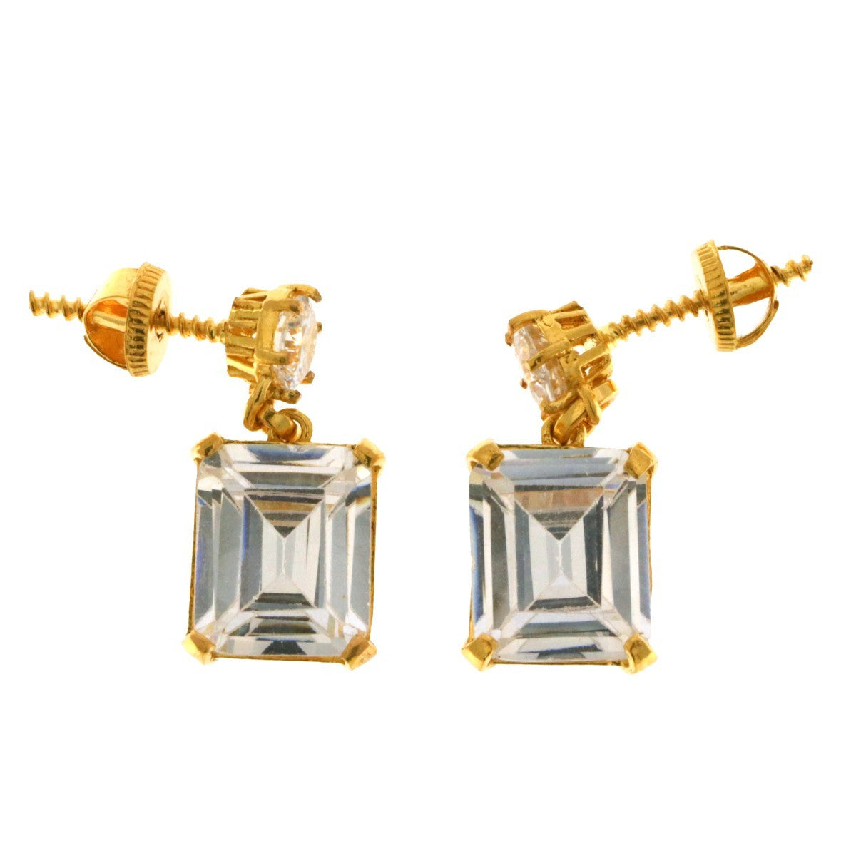 22ct Gold Earrings - A119978