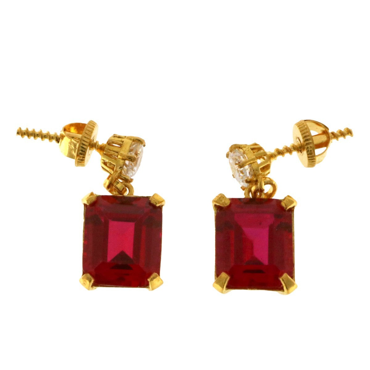 22ct Gold Earrings - A119980