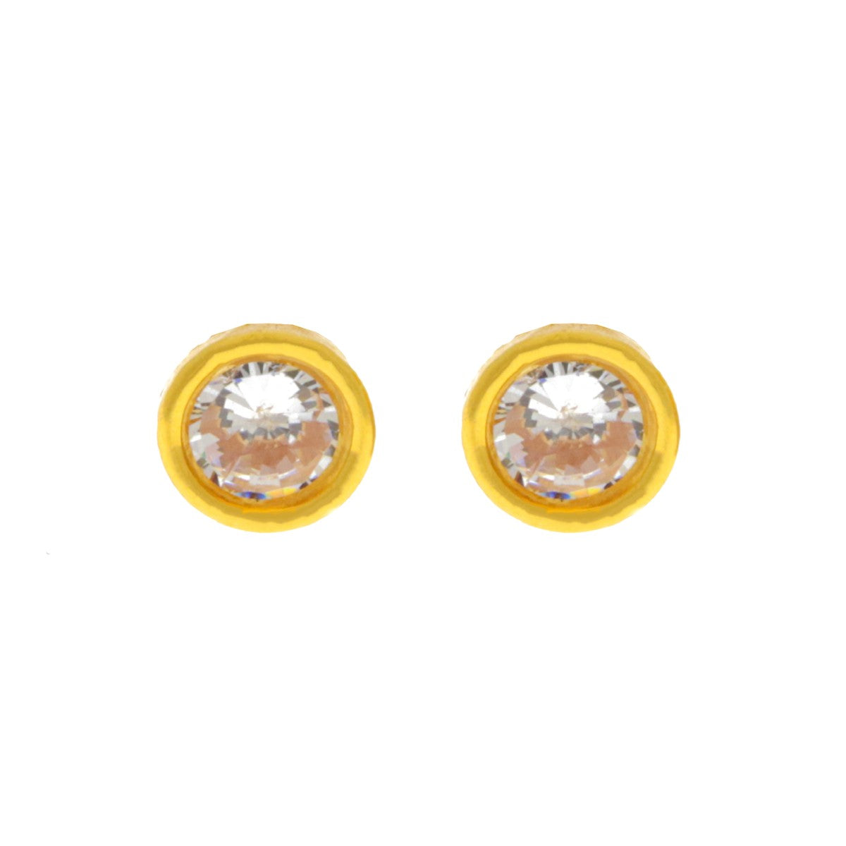 22ct Gold Stud Earrings - A120098