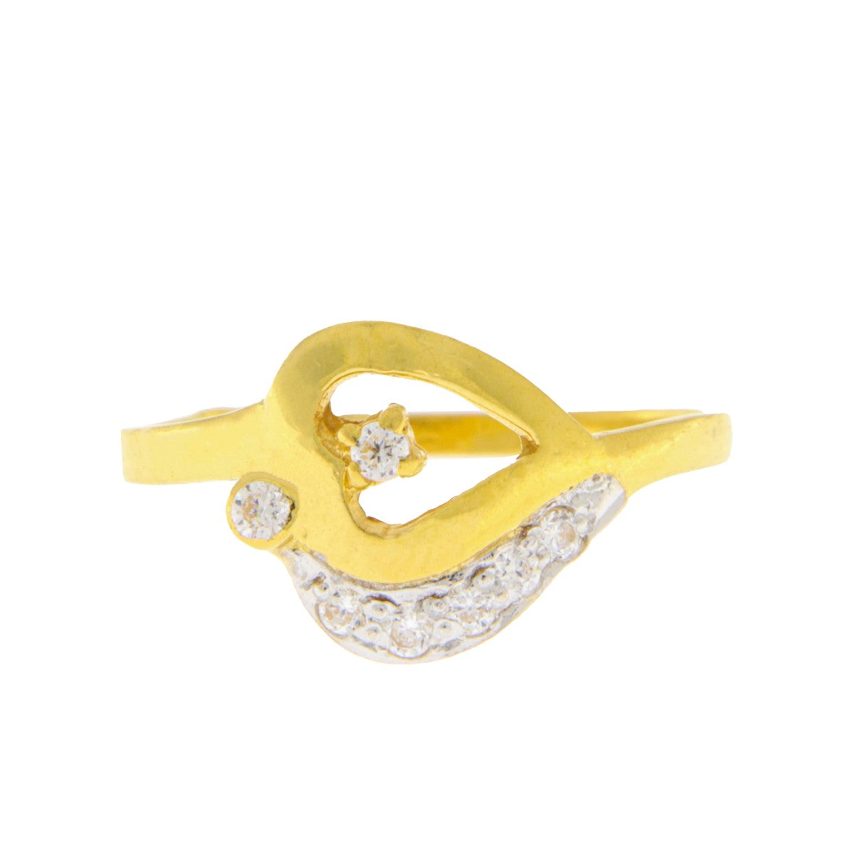 22ct Gold Heart Ring - A120204