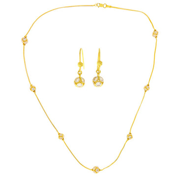 22ct Gold Necklace Set - A120209