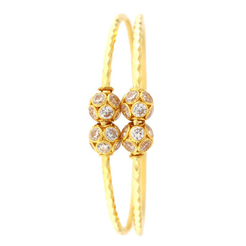 22ct Gold Bangles/Karas (Pair) - A120525