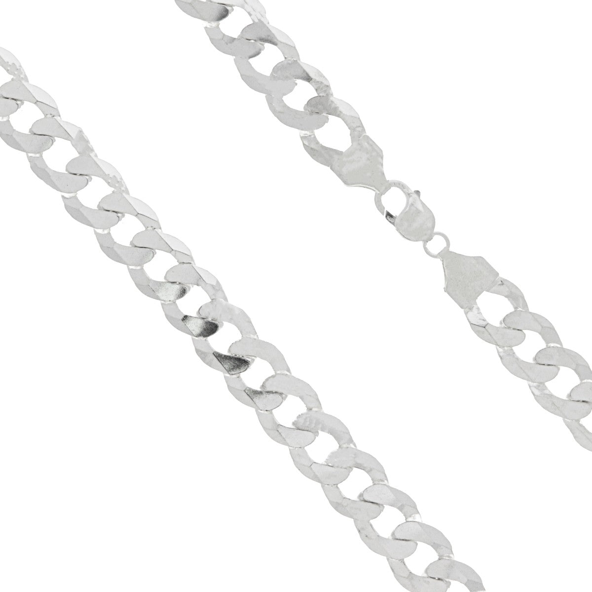 925 Sterling Silver Solid Curb Chain - A120548