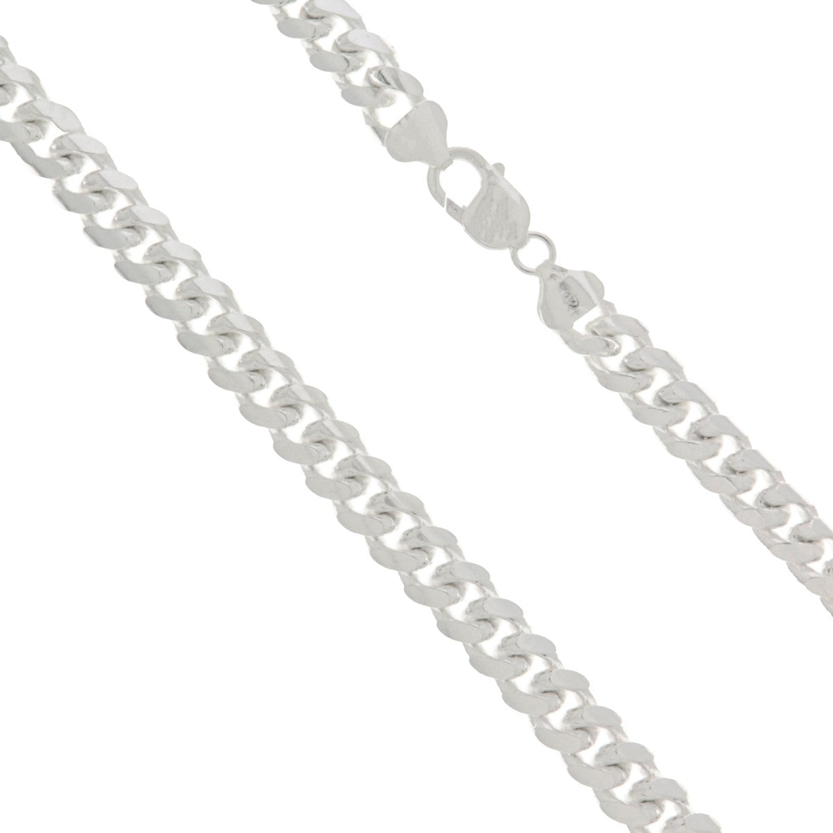925 Sterling Silver Solid Curb Chain - A120549