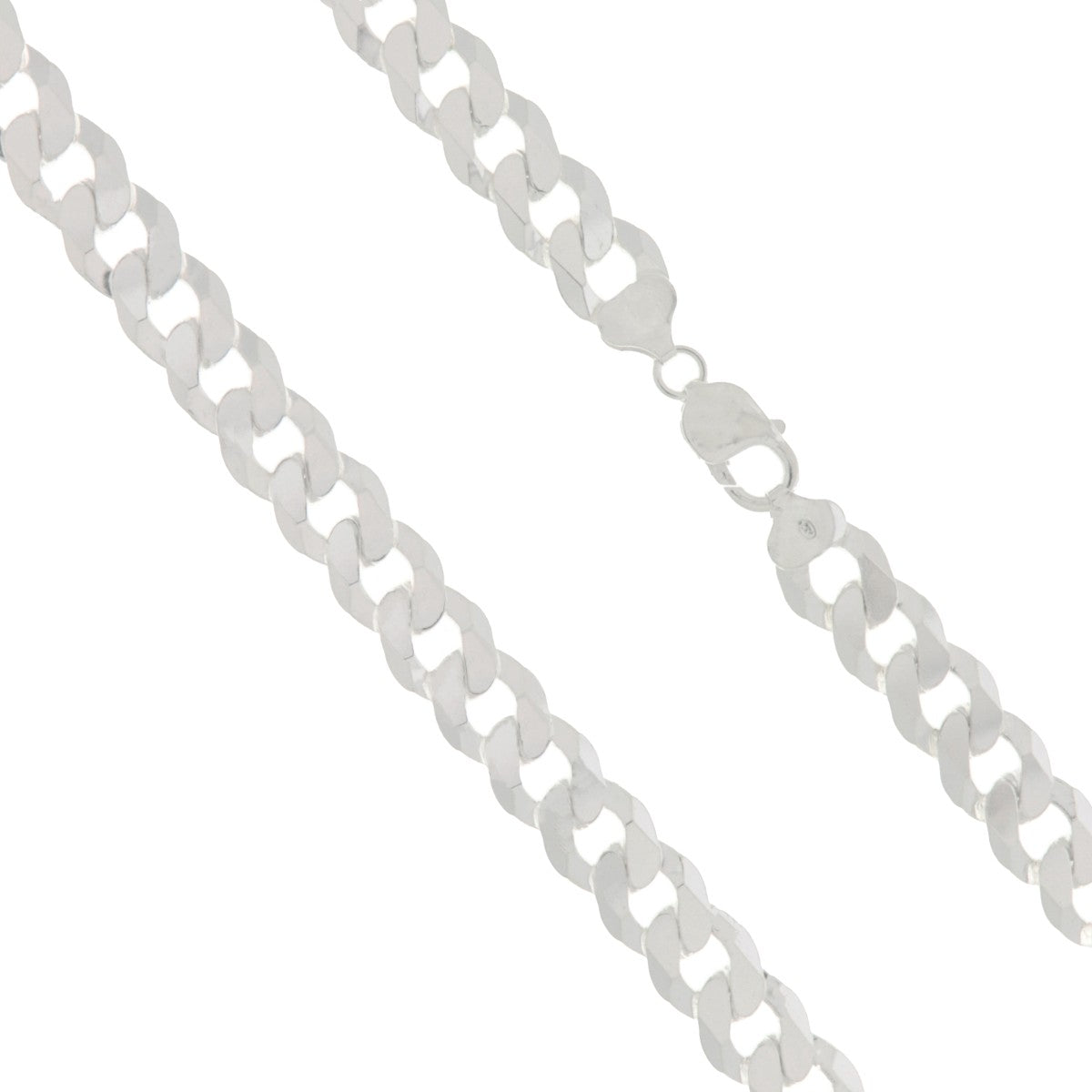 925 Sterling Silver Solid Curb Chain - A120550