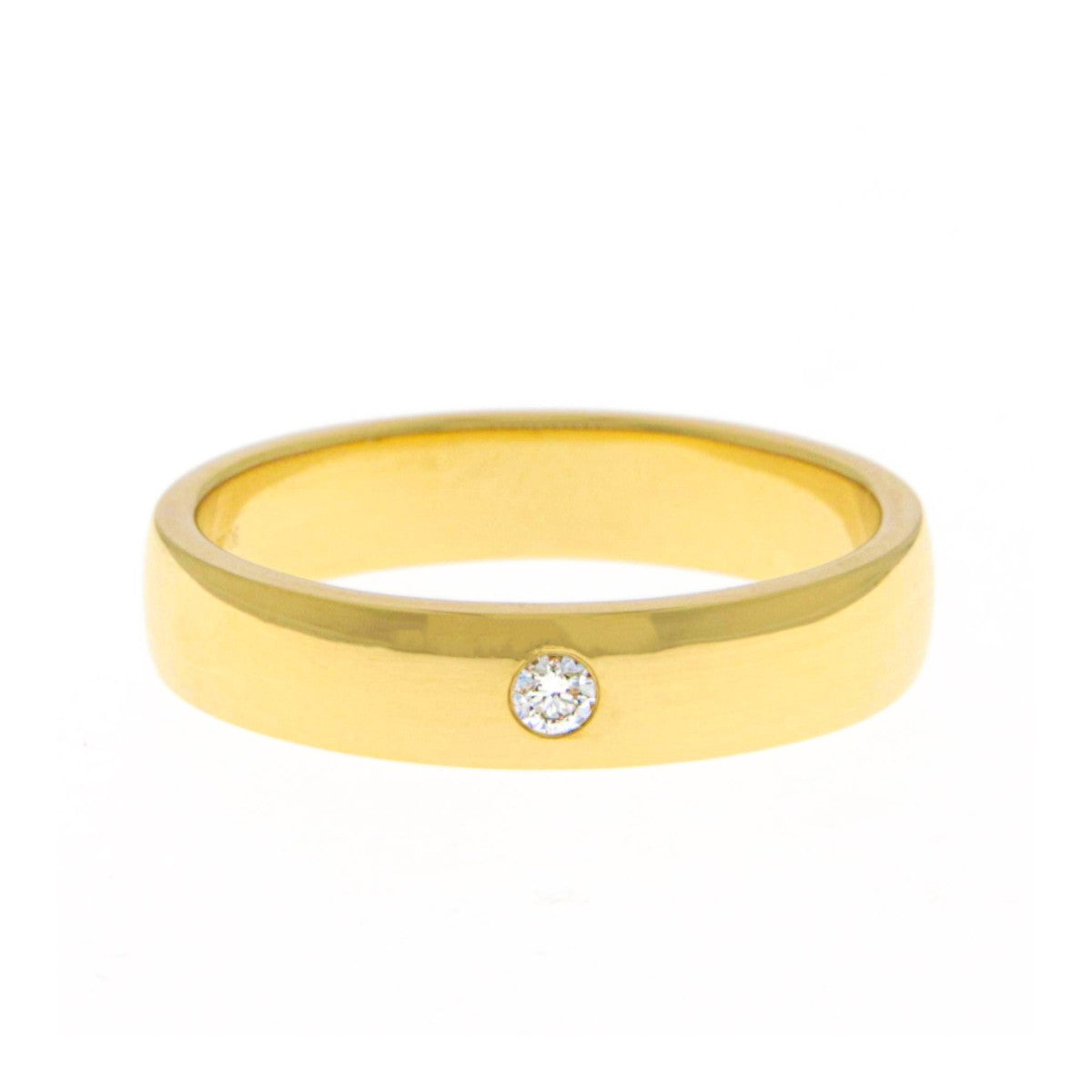 18ct Gold Diamond Wedding Ring – 0.06ct - A120556