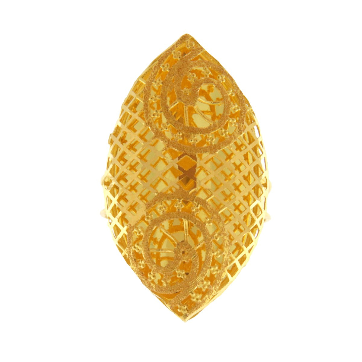 22ct Gold Marquise Ring - A120626