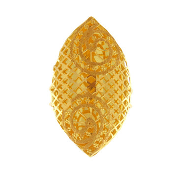 22ct Gold Marquise Ring - A120626