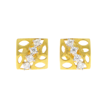 22ct Gold Stud Earrings - A120752