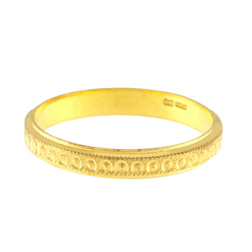 22ct Gold Wedding Band - A120885
