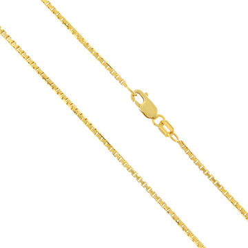 22ct Gold Venetian Box Chain - A120952