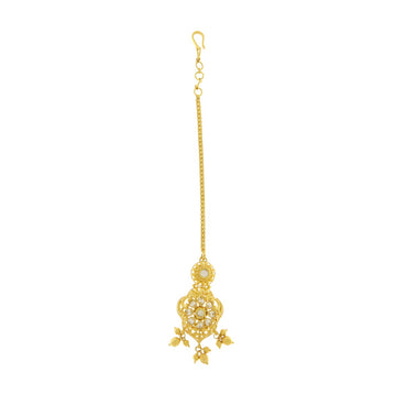 22ct Gold Two-Tone Filigree Tikka - A120986