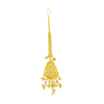 22ct Gold Filigree Bridal Tikka - A120988