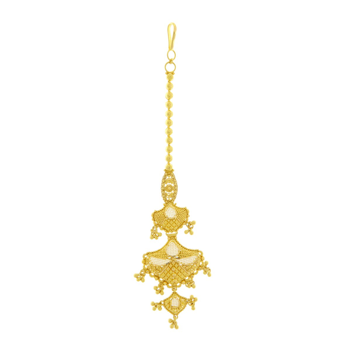 22ct Gold Traditional Filigree Tikka - A120989