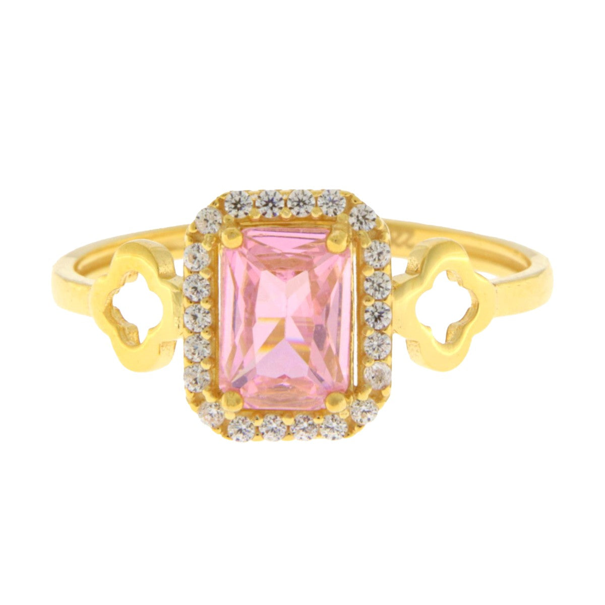 22ct Gold Halo Ring - A121034