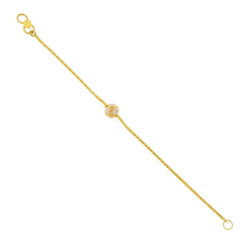 22ct Gold Kids Bracelet (Single) - PB21116