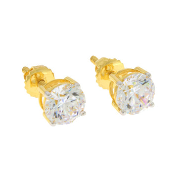 22ct Gold Stud Earrings - A121307