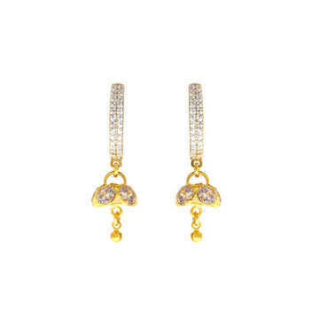22ct Gold Earrings - A121323