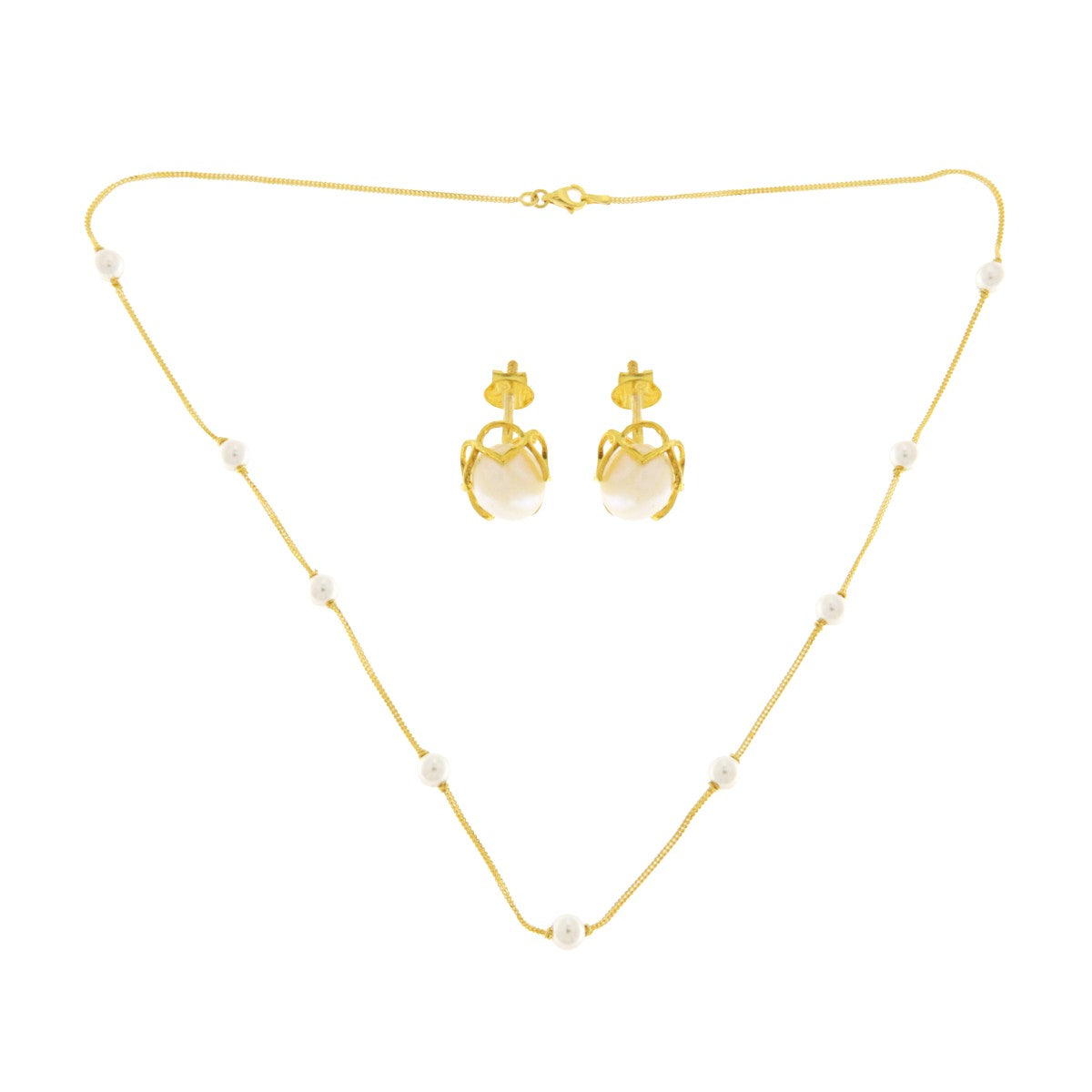 22ct Gold Neckalce Set - PB21494