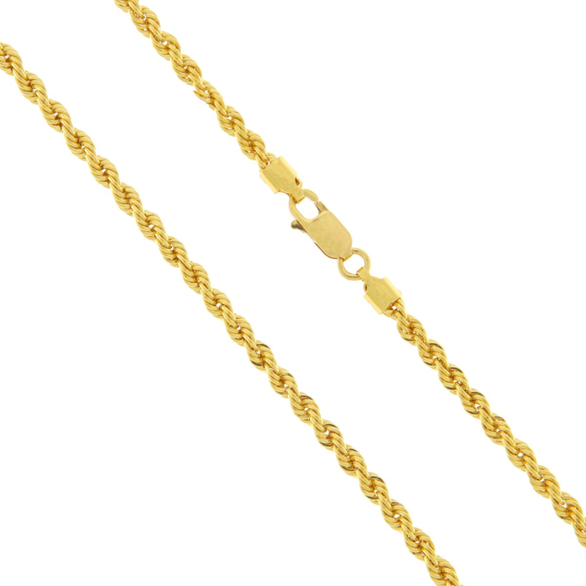 22ct Gold Hollow Rope Chain - PB21507