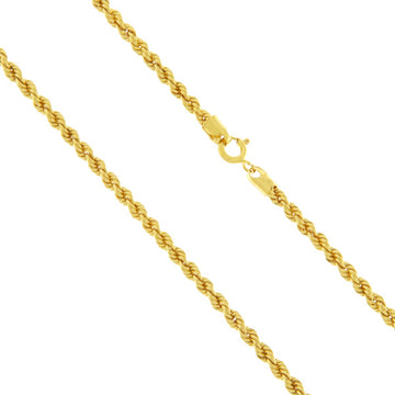 22ct Gold Hollow Rope Chain - PB21511