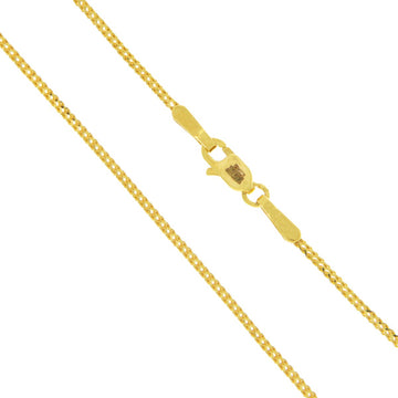22ct Gold Sleek Franco Chain - A121736