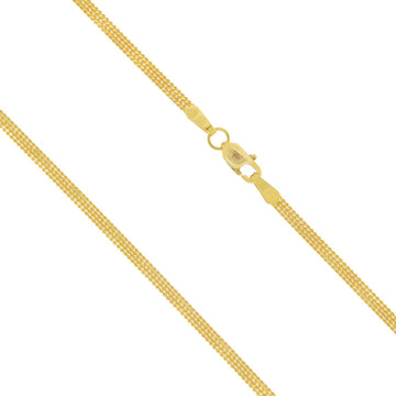 22ct Gold Multi Strand Mesh Chain - A121741