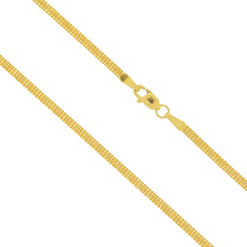 22ct Gold Sleek Mesh Chain - A121745