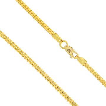 22ct Gold Box Franco Chain - A121829