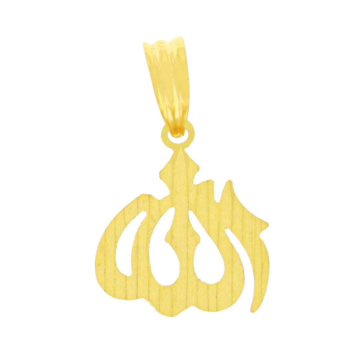 22ct Gold Allah Pendant - A121941
