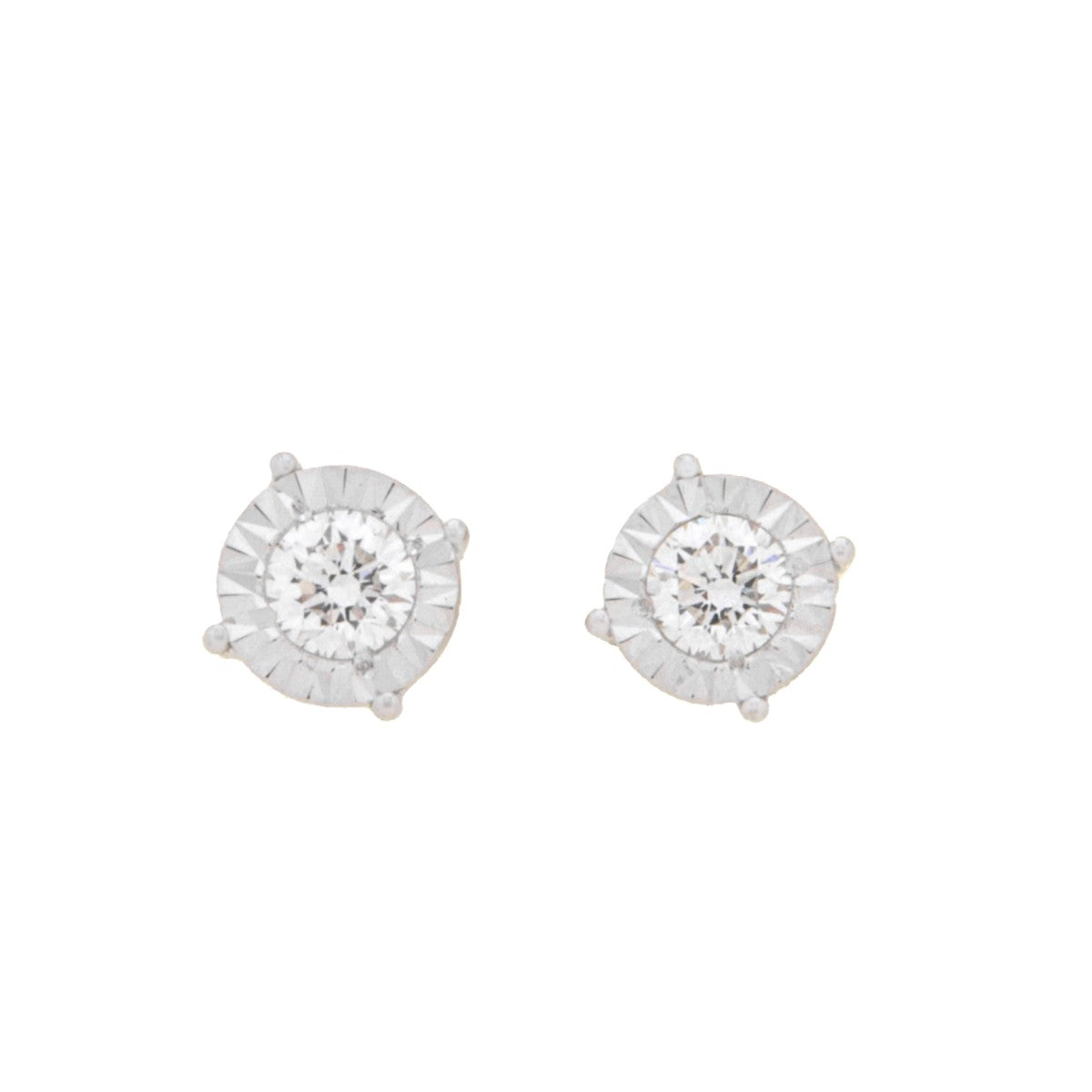 18ct Gold 0.3ct Diamonds Stud Earrings - A122066