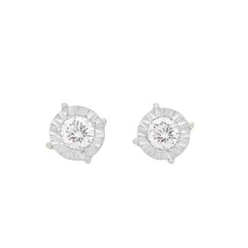 18ct Gold 0.3ct Diamonds Stud Earrings - A122066