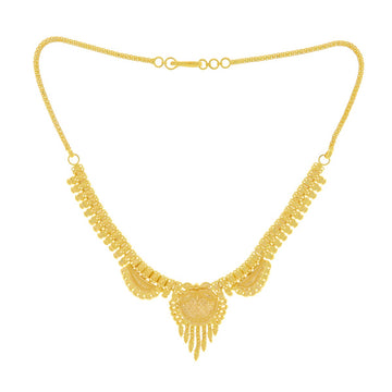 22ct Gold Motif Necklace - A122370