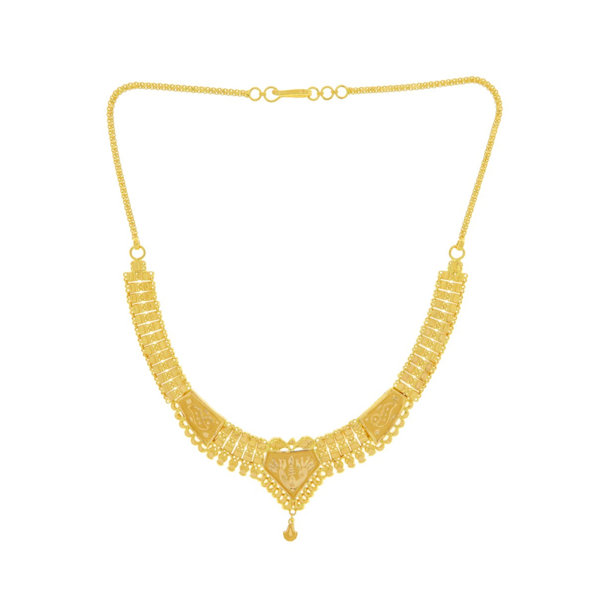 22ct Gold Statement Necklace - A122371