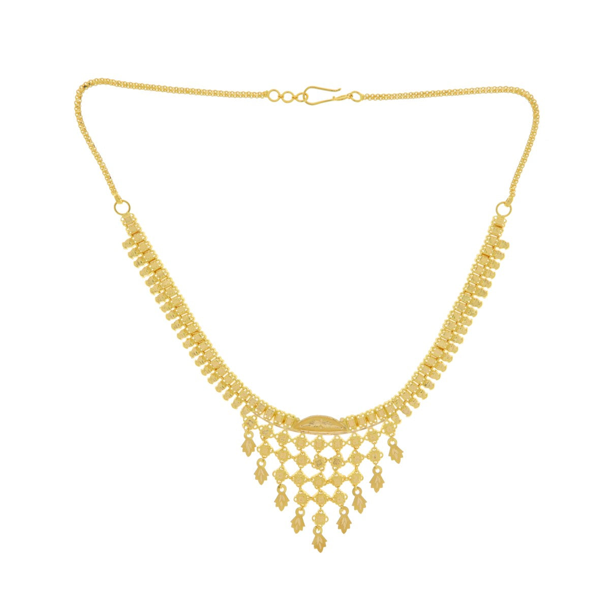 22ct Gold Fringe Necklace - A122374