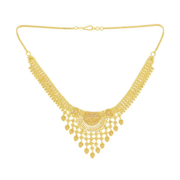 22ct Gold Drop Necklace - A122376