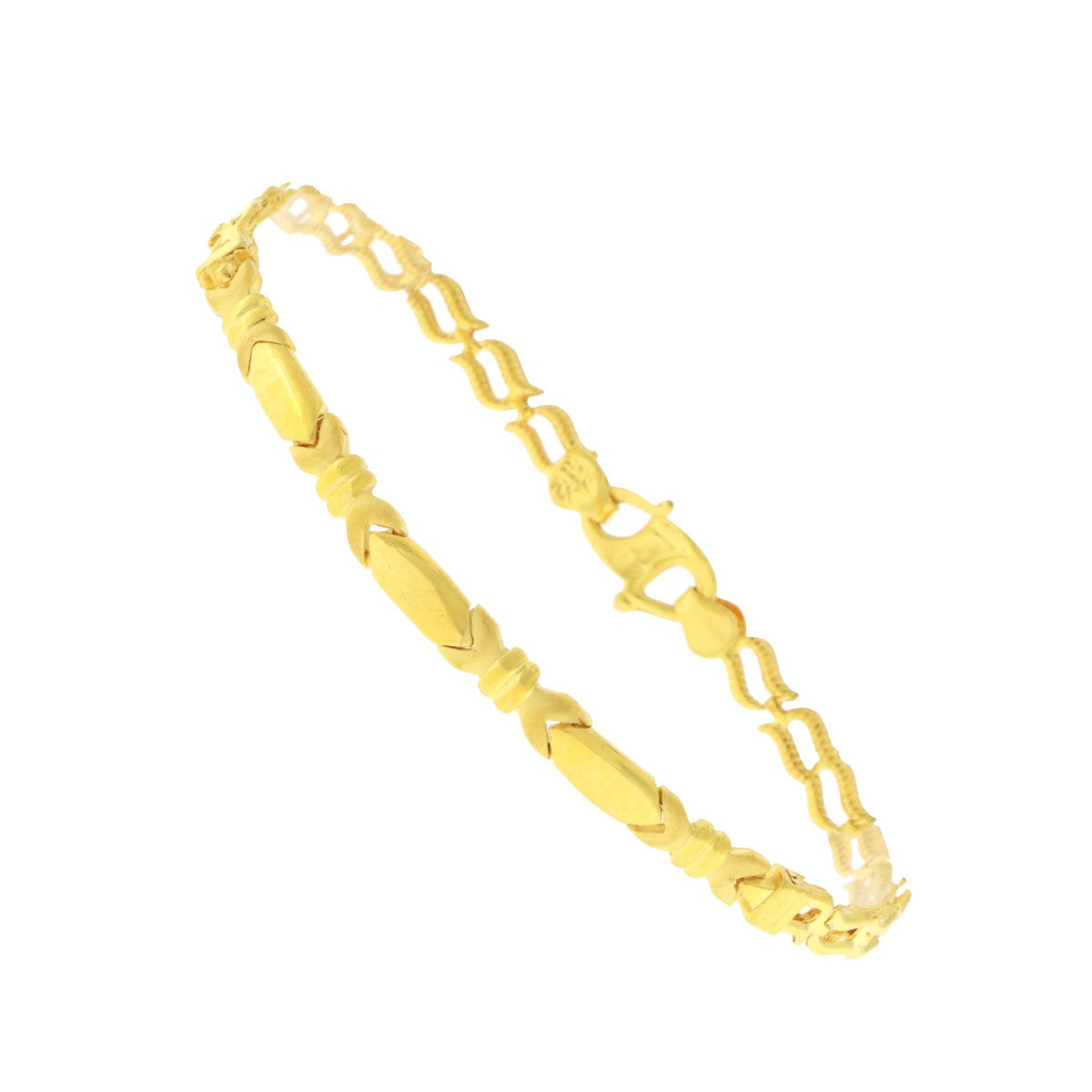 22ct Gold Classic Link Bracelet - A122391