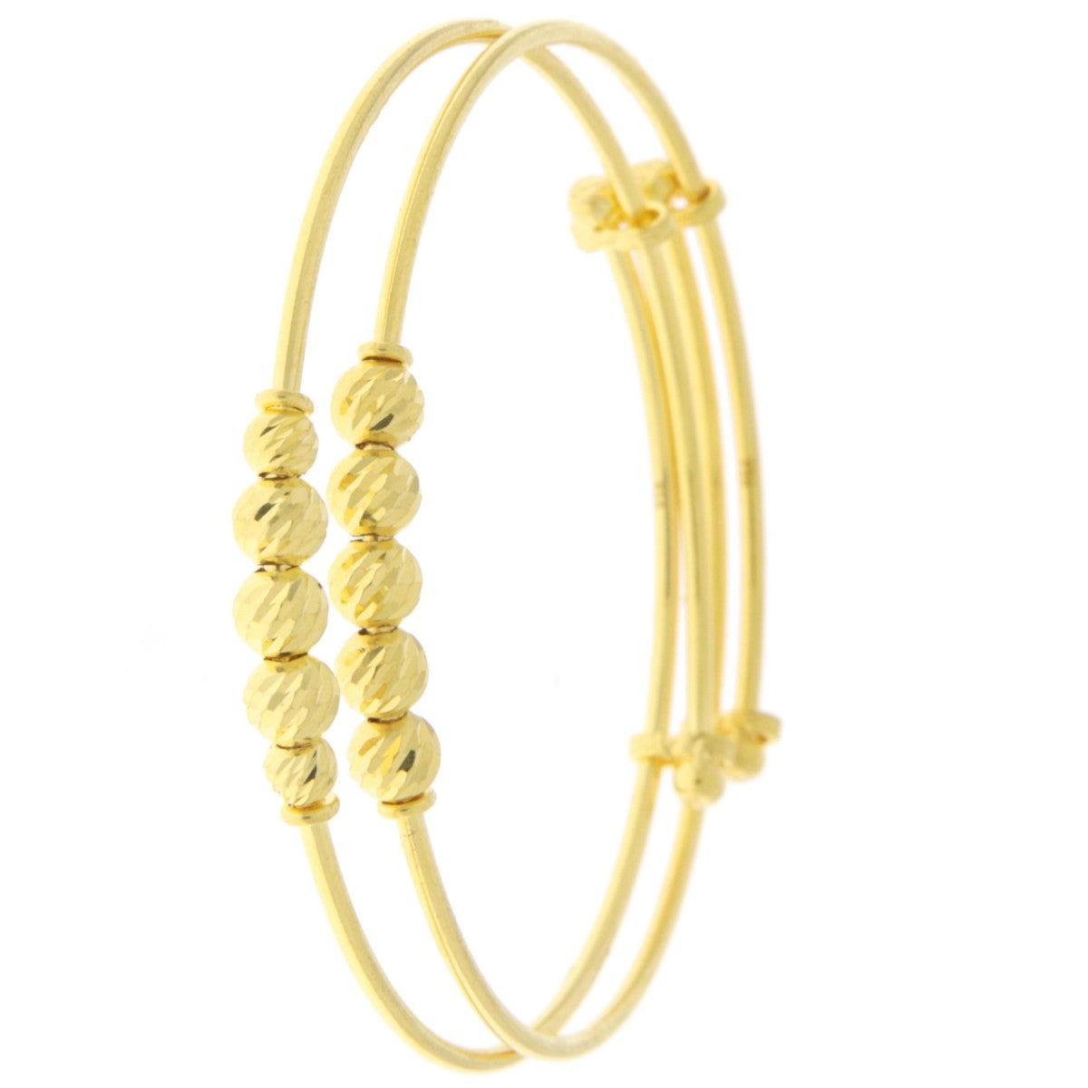 22ct Gold Kids Karas (Pair) (Adjustable) - A122621