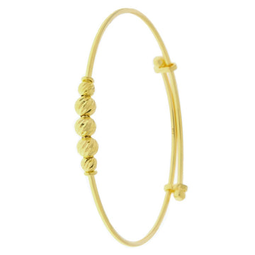 22ct Gold Kids Kara/Bangle (Single) - A122622