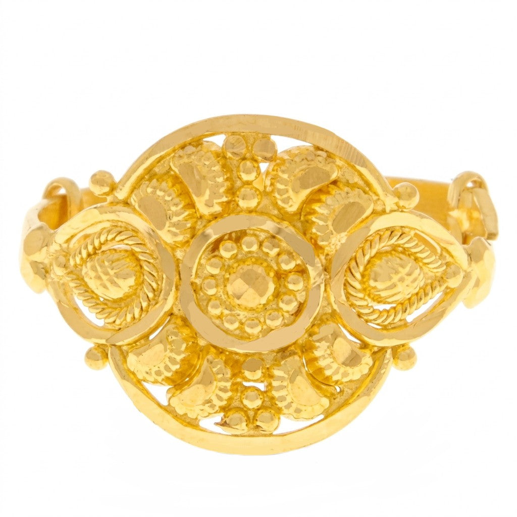 22ct Gold Traditional Statement Kids Ring - A122668