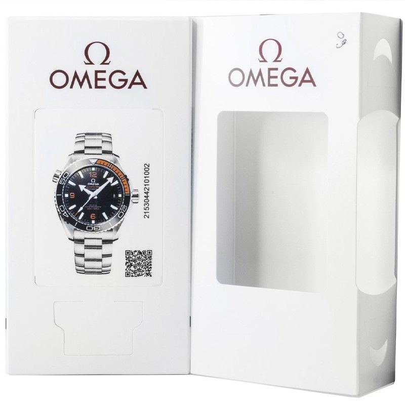 Omega Seamaster Planet Ocean Stainless Steel Black Dial Automatic Diver's 215.30.44.21.01.002 600M Men's Watch