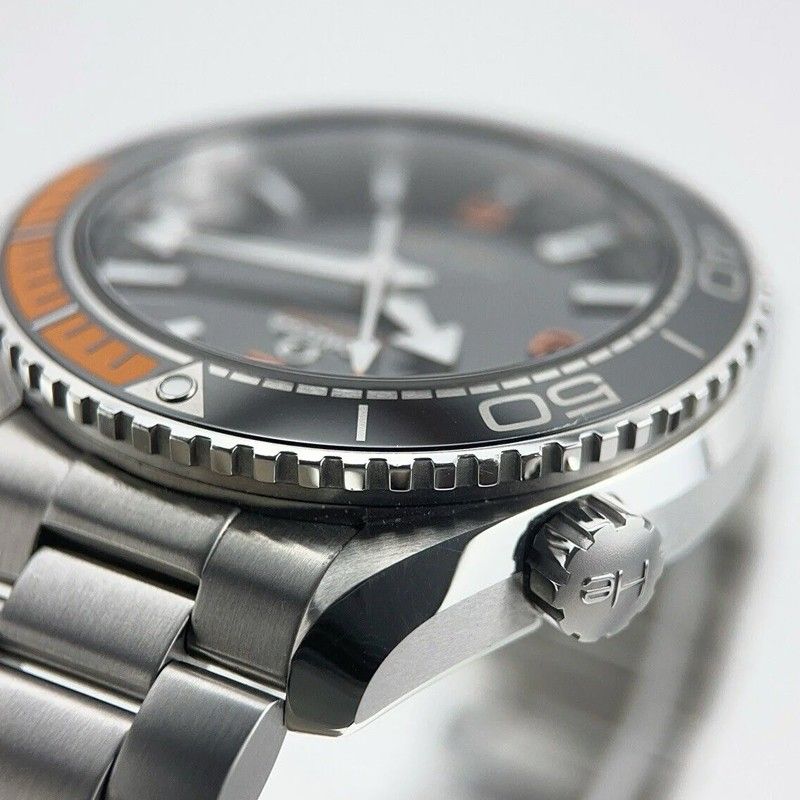 Omega Seamaster Planet Ocean Stainless Steel Black Dial Automatic Diver's 215.30.44.21.01.002 600M Men's Watch