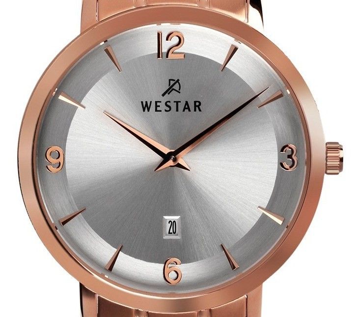 Westar Profile Stainless Steel Silver Dial Quartz 50220PPN607 Men's Watch