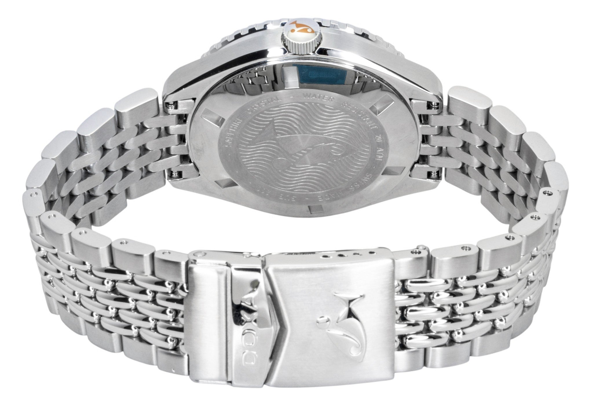 Doxa SUB 200 Sharkhunter Stainless Steel Black Dial Automatic Diver's 799.10.101.10 200M Men's Watch