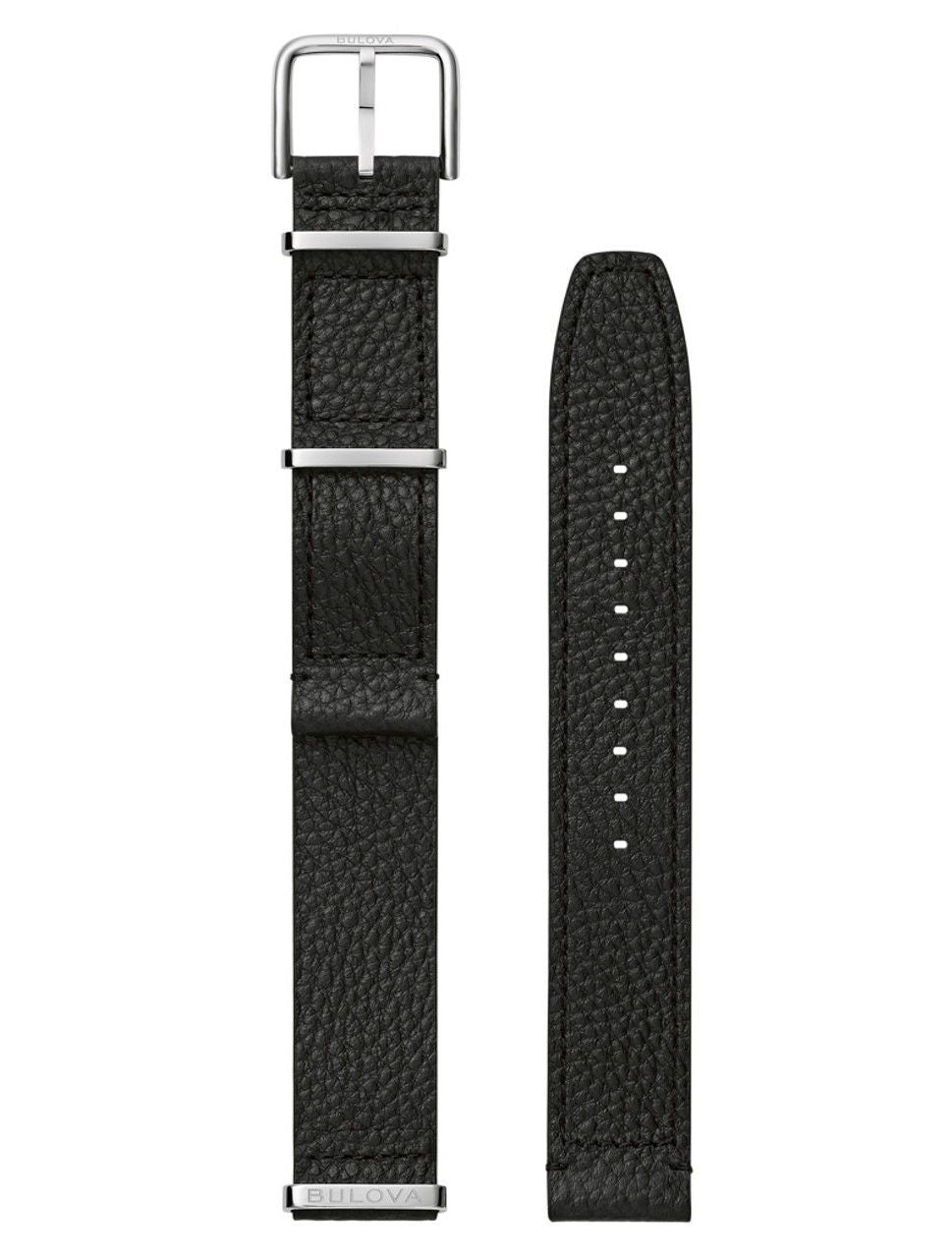 Bulova Lunar Pilot Archive Series Special Edition Chronograph Black Dial Quartz 96K111 Men's Watch With Extra Strap