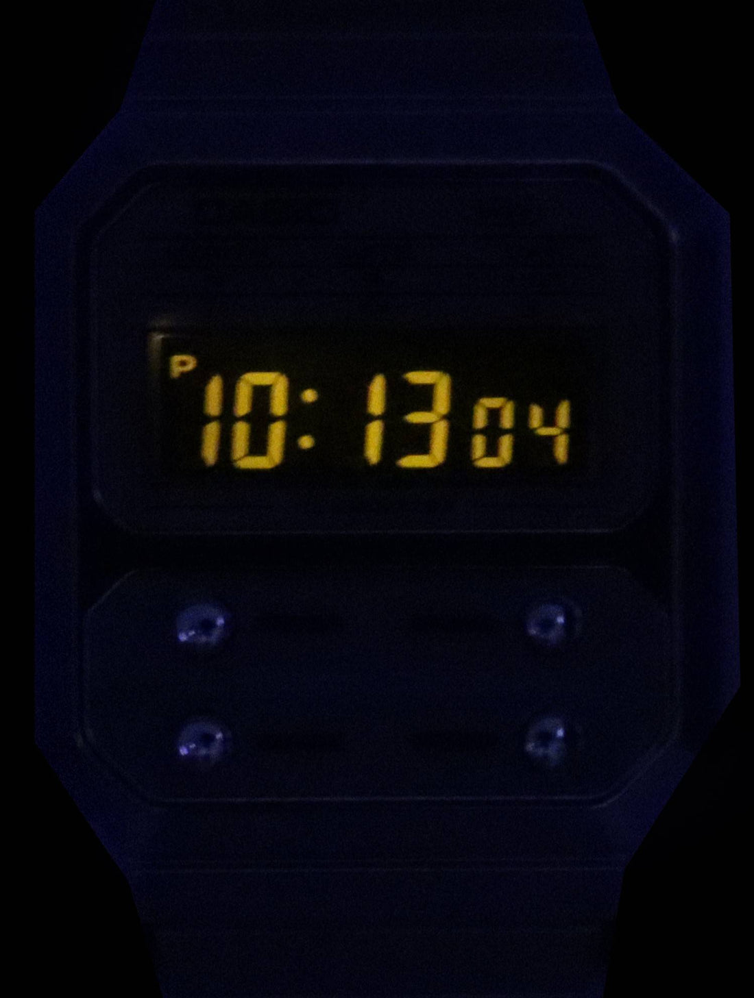 Casio Vintage Digital Stainless Steel Quartz A100WE-7B A100WE-7B Unisex Watch